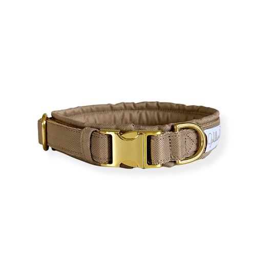 Muddy Paw Halsband outdoor beige
