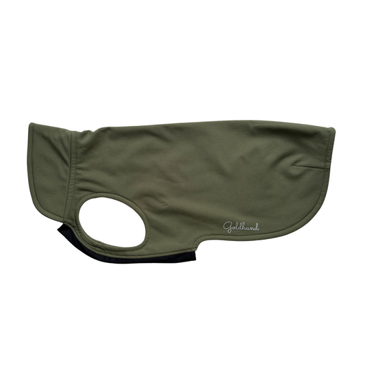 leichter Hundemantel CosyShell light khaki
