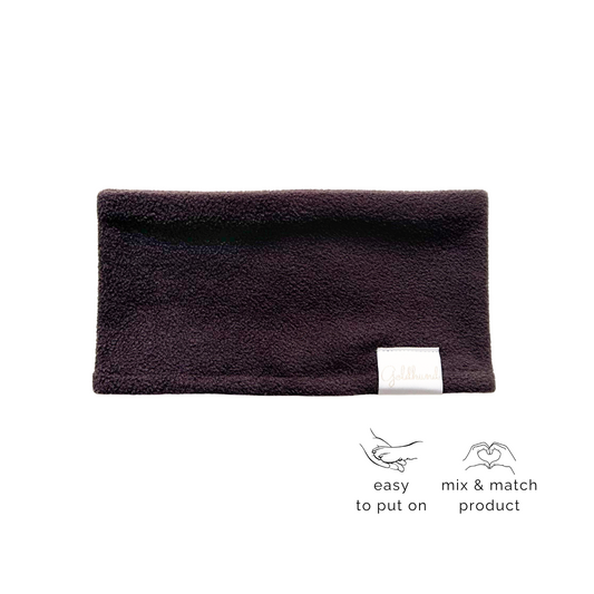 Hundeloop Fleece dunkelbraun