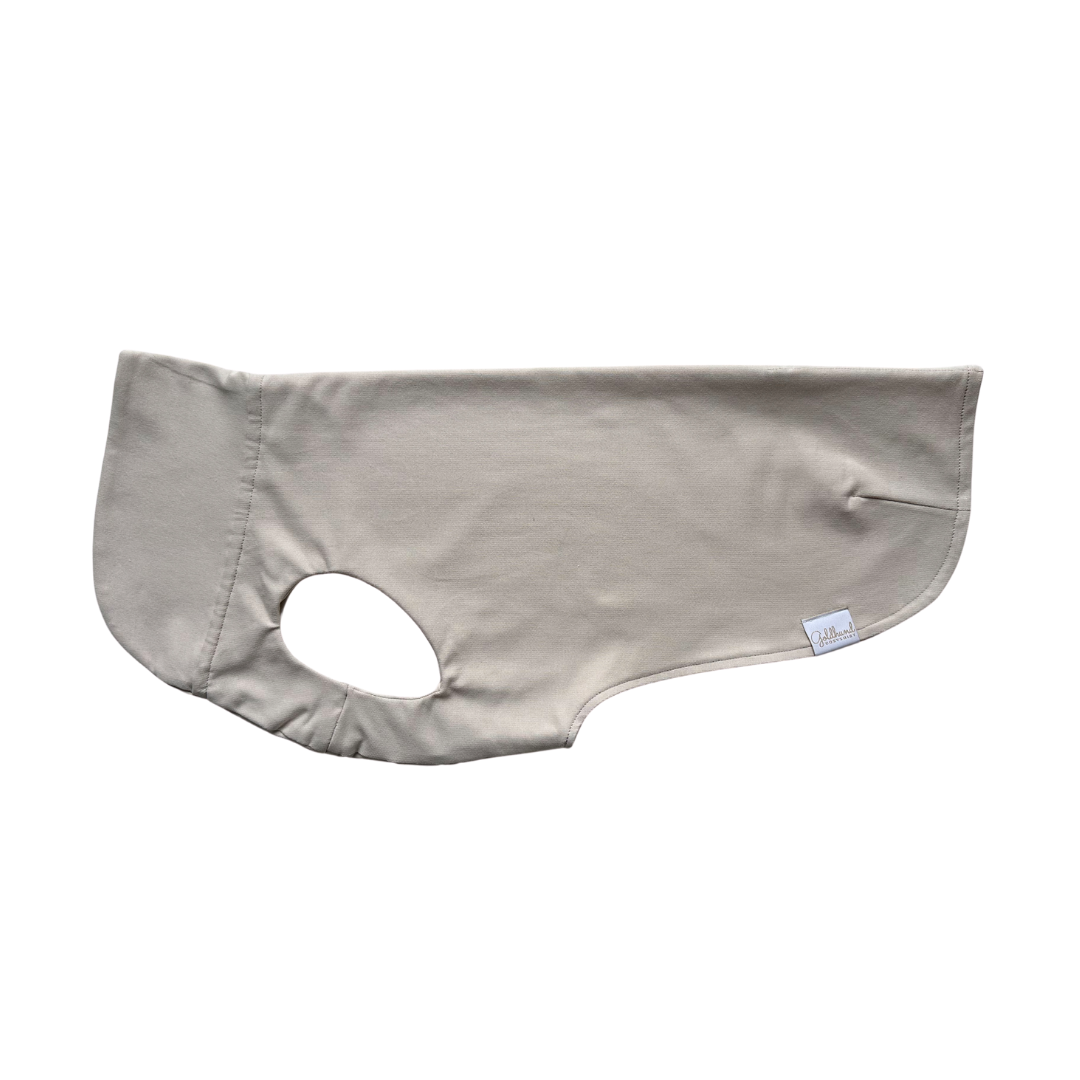 leichtes Hundeshirt CosyShirt light Jersey hellbeige