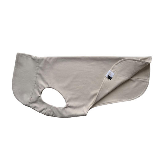 leichtes Hundeshirt CosyShirt light Jersey hellbeige