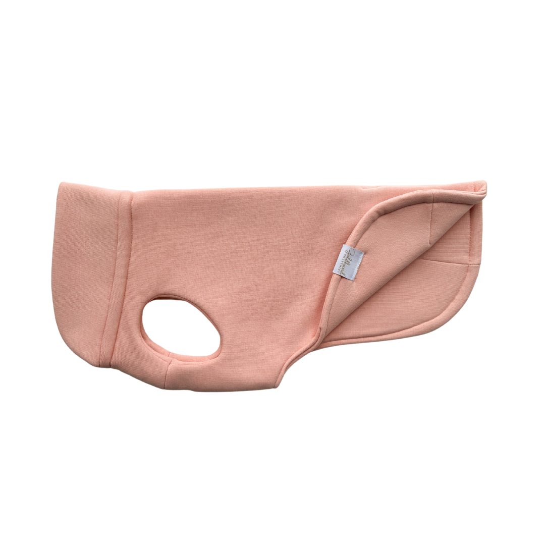 SALE leichtes Hundeshirt CosyShirt light Sweat peach // diverse Größen