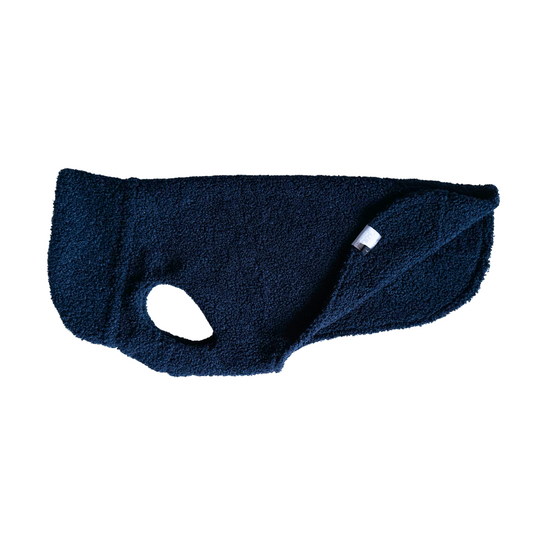 Hundepullover CosyShirt stay warm Teddy navy