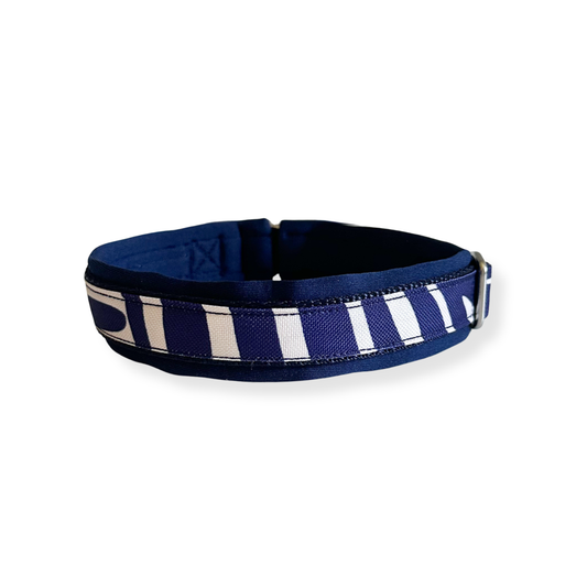 Muddy Paw Halsband blue Leaves