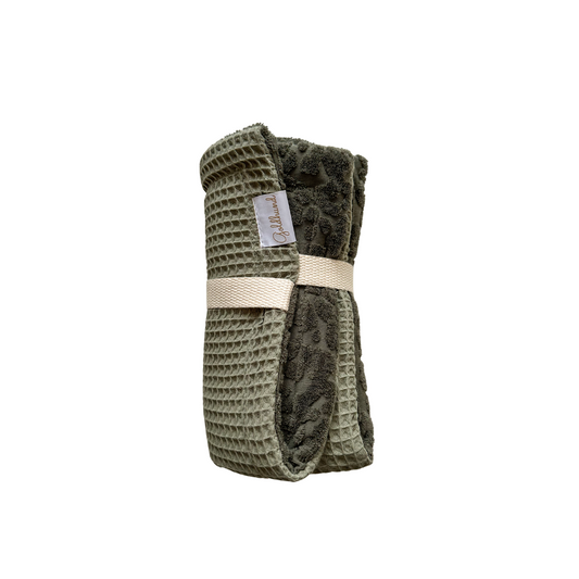 Pfotenhandtuch paw towel sage leo