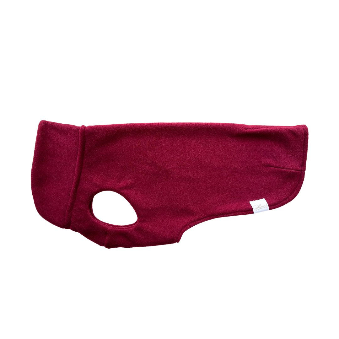 Hundepullover CosyShirt dark cherry red