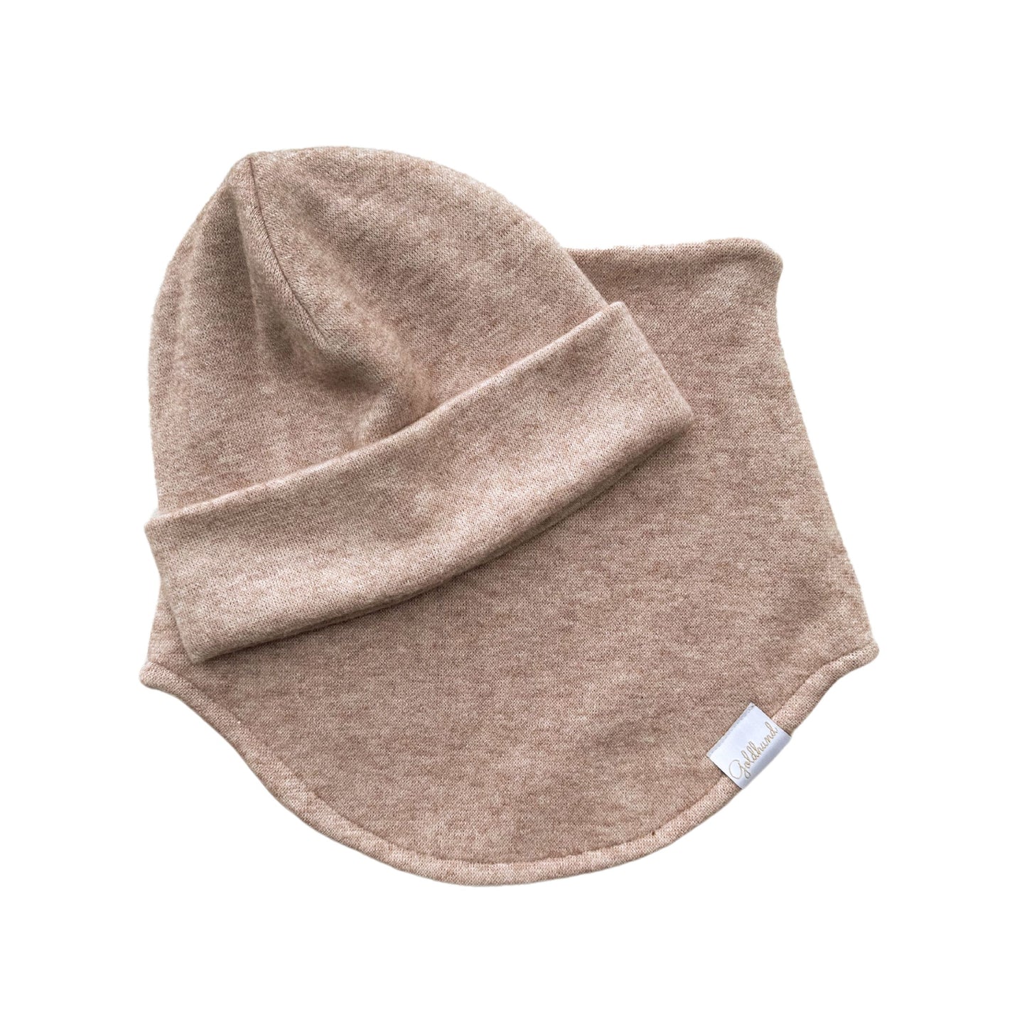 Loopschal für Menschen CosyLoop Strick zimt