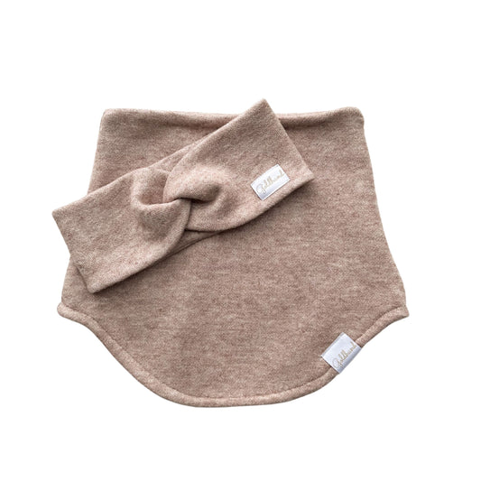 Loopschal für Menschen CosyLoop Strick zimt