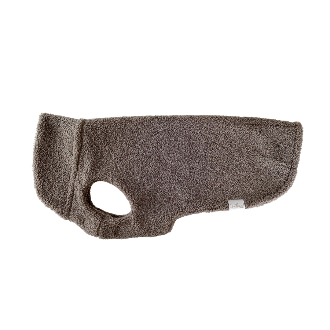 Hundepullover CosyShirt stay warm Teddy taupe