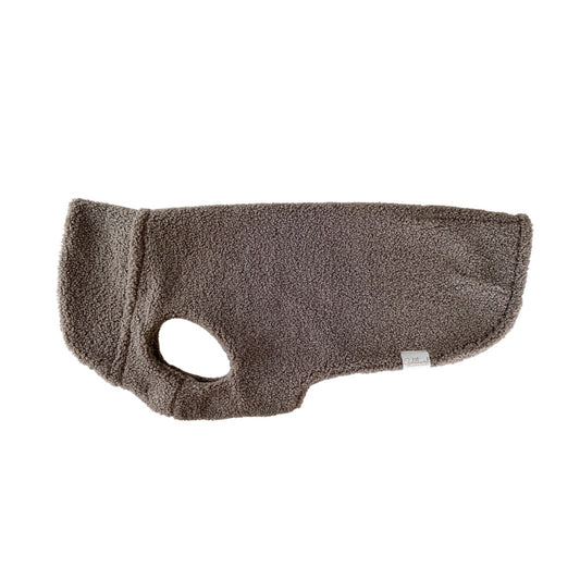 Hundepullover CosyShirt stay warm Teddy taupe