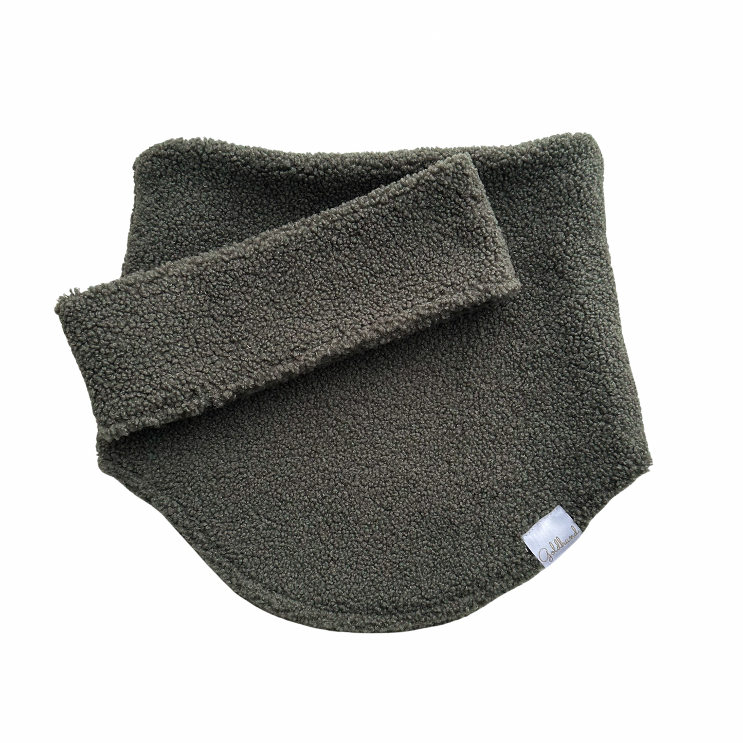 Stirnband CosyBand Teddy moosgrün