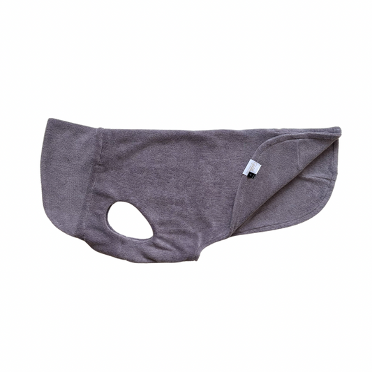 Hundebademantel CosyShirt dry quiet purple