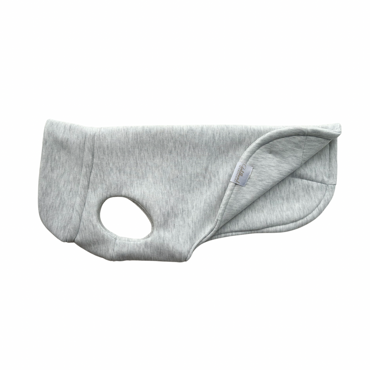 leichtes Hundeshirt CosyShirt light Sweat hellgrau meliert