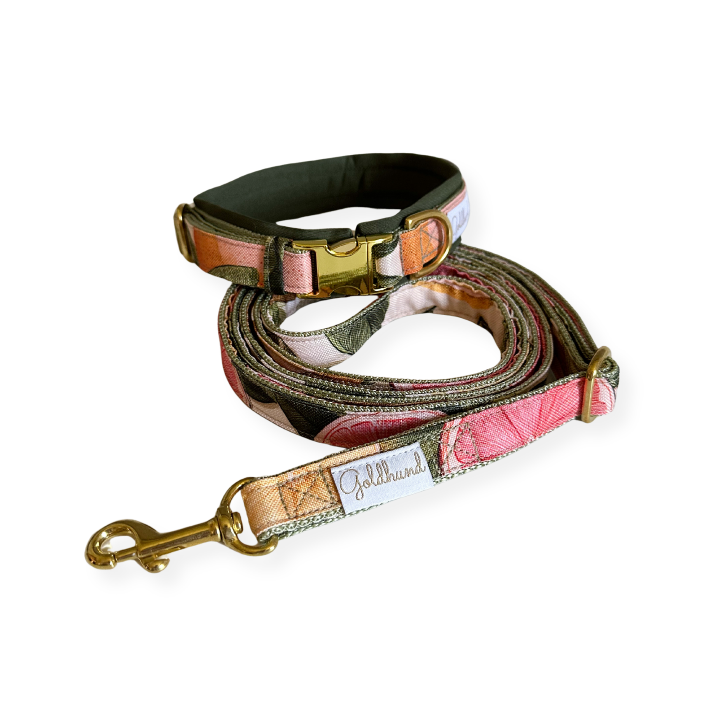 Muddy Paw Halsband Grapefruit