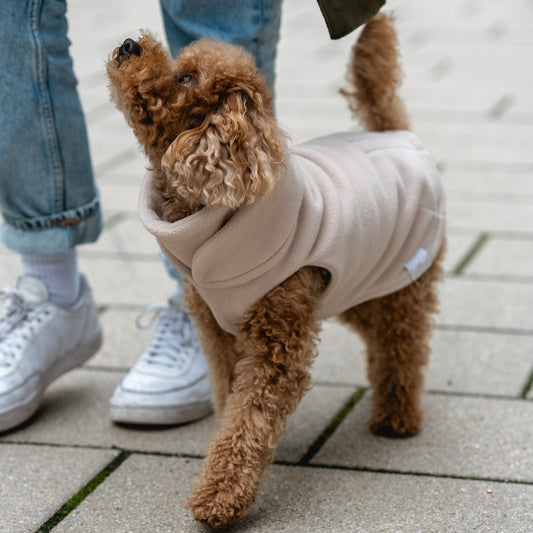 Sale Hundeloop Fleece oatmeal Charge 2023, Gr M