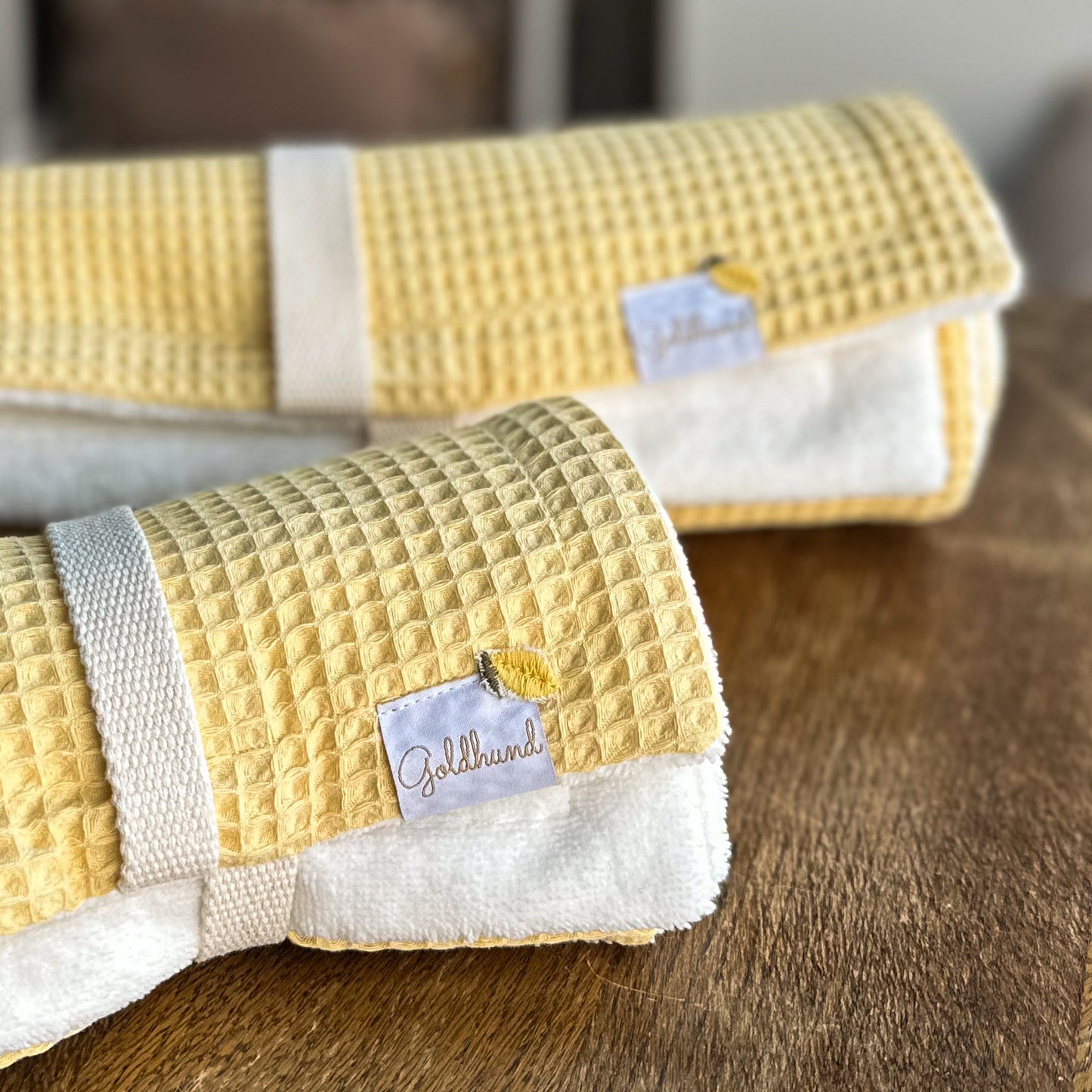 2in1 Plaid "dry" lemon