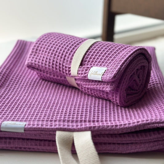 Pfotenhandtuch paw towel lila