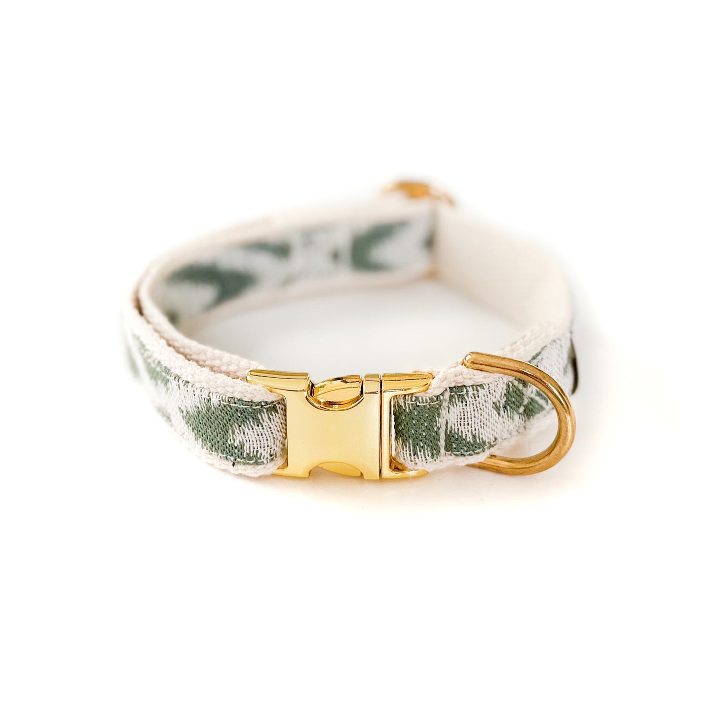 Happy paw Halsband - gischtgrün creme
