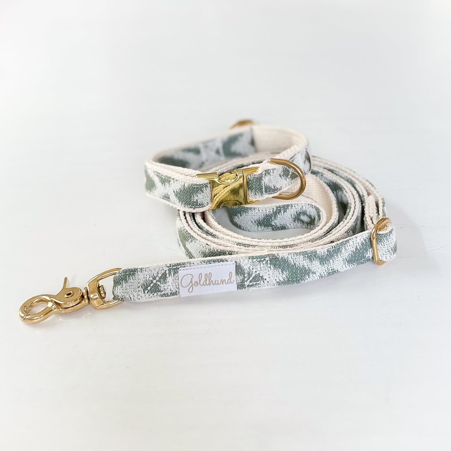 Happy paw Hundeleine - gischtgrün creme