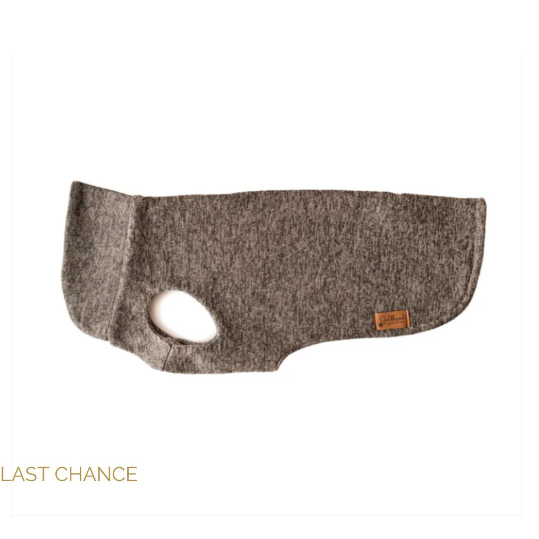 Hundepullover CosyShirt stay warm taupe meliert