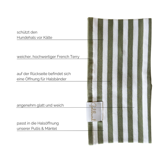 Hundeloop French Stipes sage