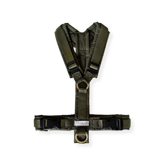 Hundegeschirr PURE outdoor moos
