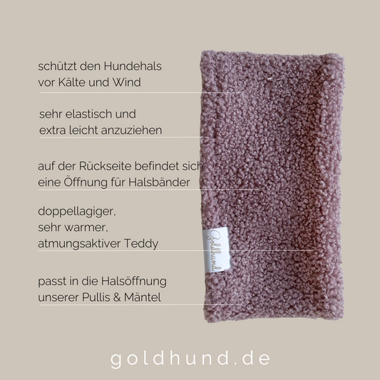 Hundeloop Teddy blush