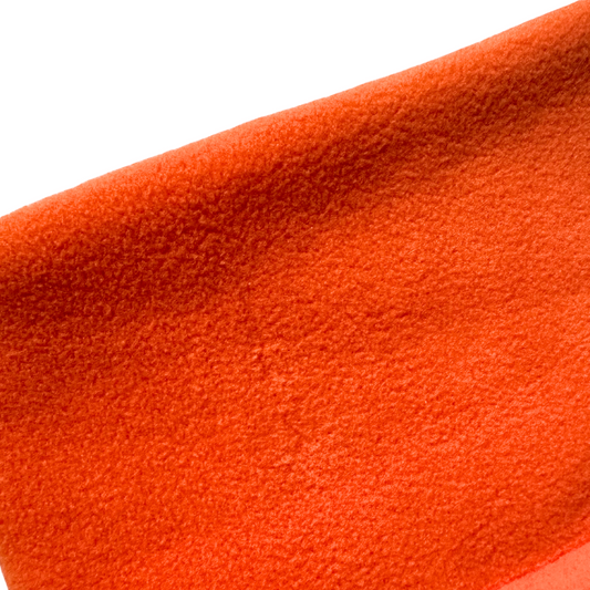 Sale Hundeloop Fleece orange Gr M - Höhe 12 cm