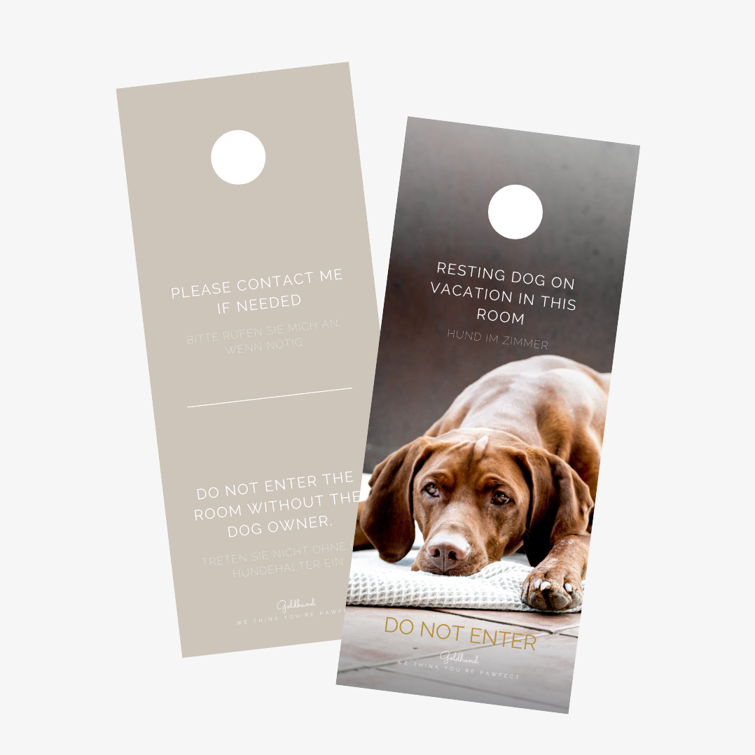 Türschild für Hotels