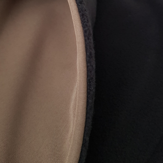 warmer Hundemantel CosyShell warm taupe