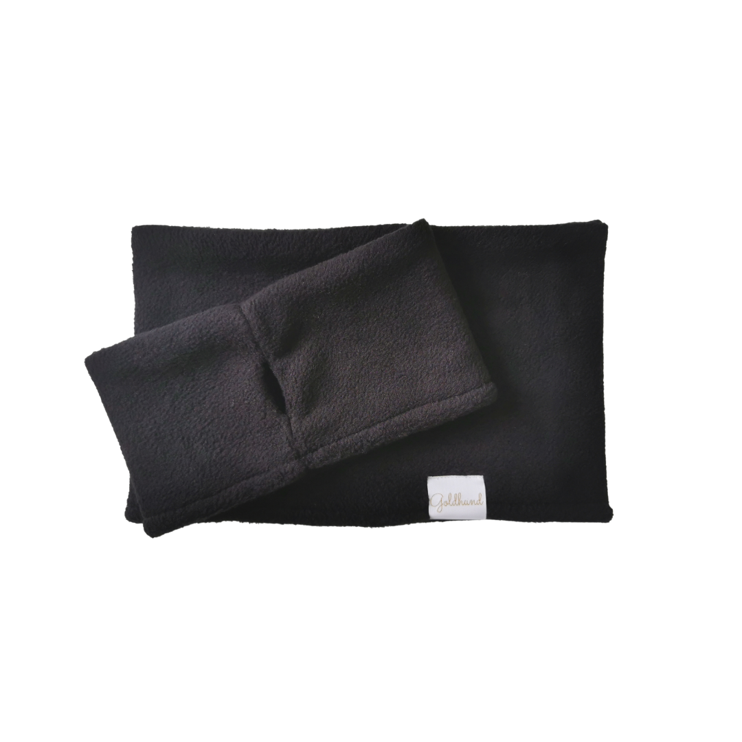 Hundeloop Fleece schwarz