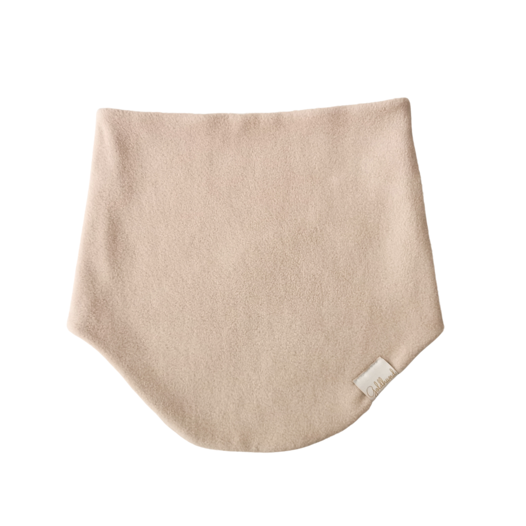Bundle aus Stirnband und Loopschal für Menschen oatmeal