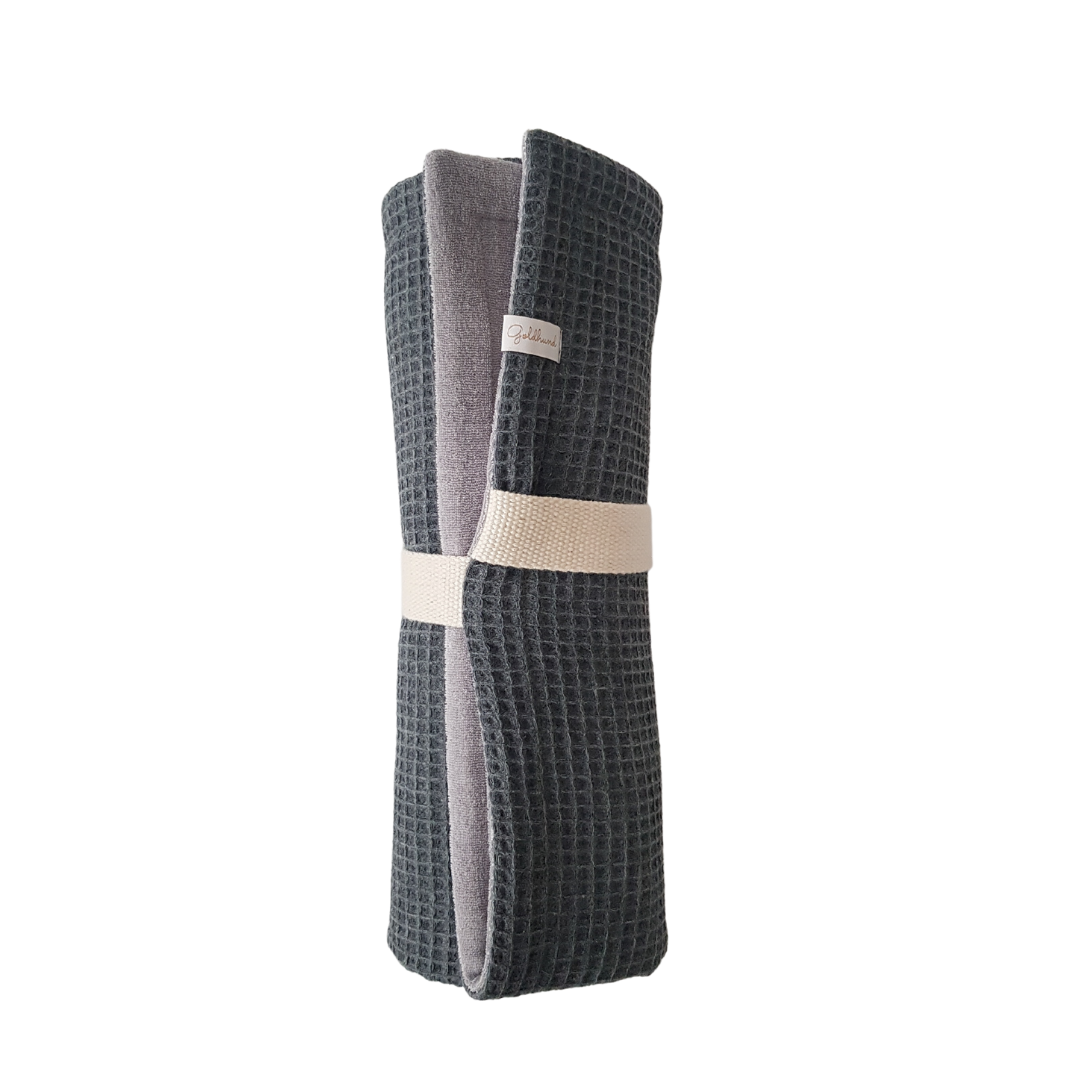 2in1 Plaid "dry" grau