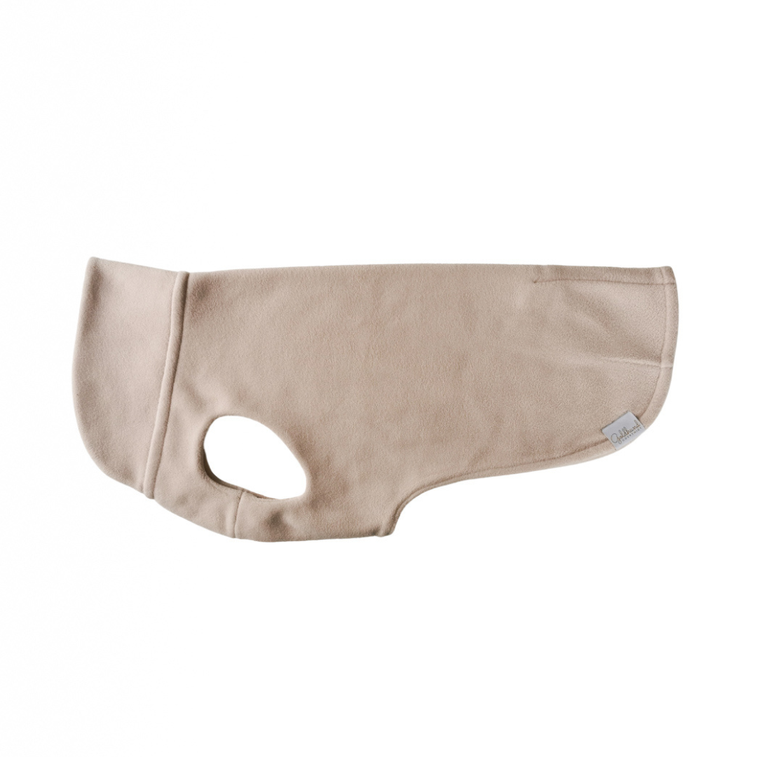 Hundepullover CosyShirt stay warm Fleece oatmeal