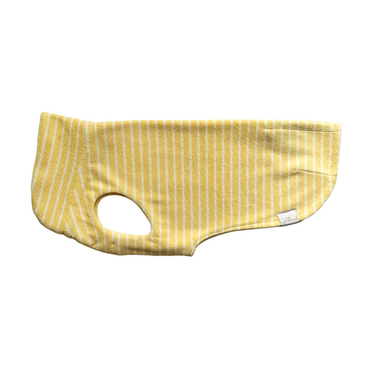 Hundebademantel CosyShirt dry lemon
