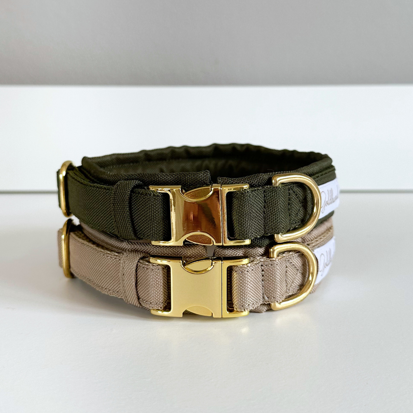 Muddy Paw Halsband outdoor beige