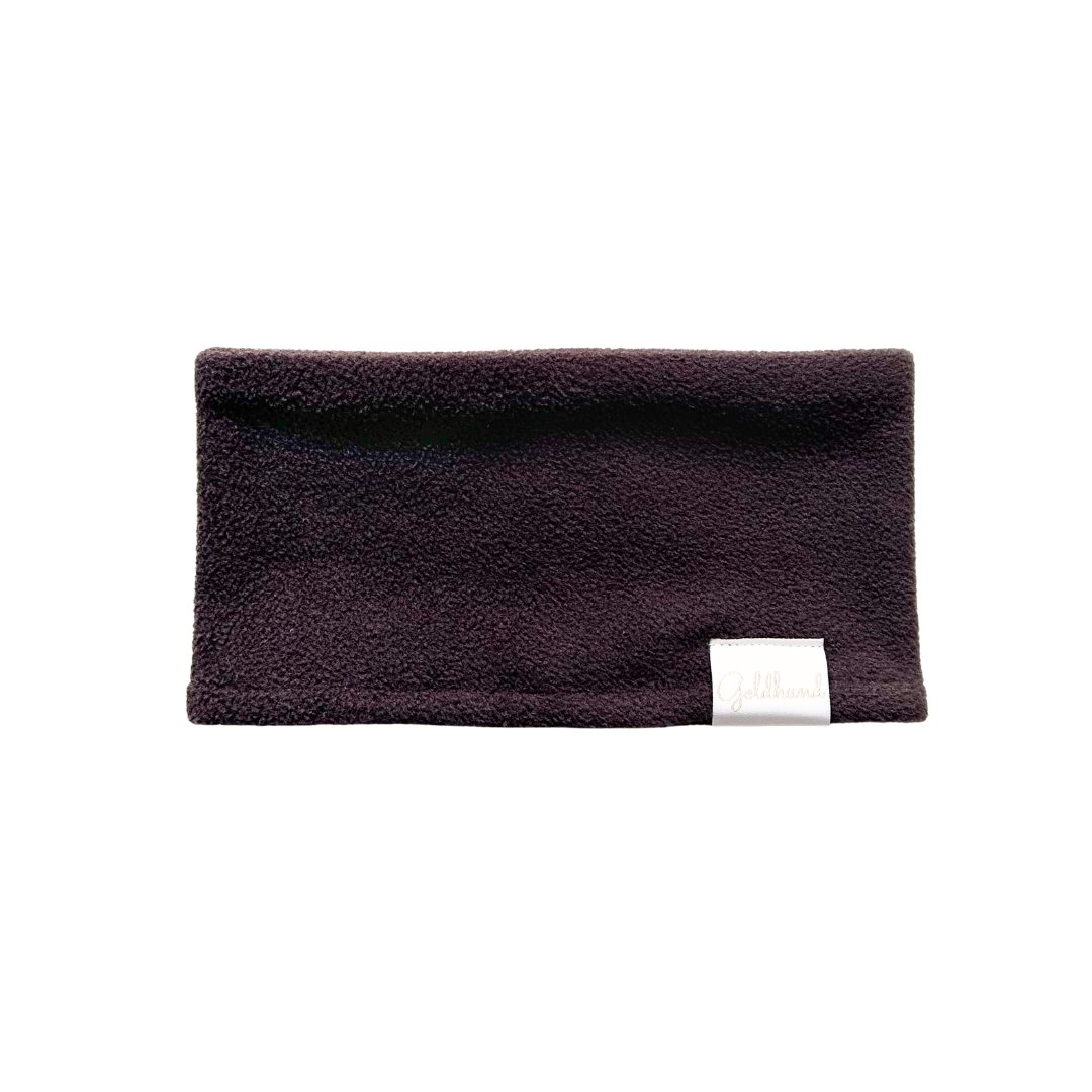 Hundeloop Fleece dunkelbraun