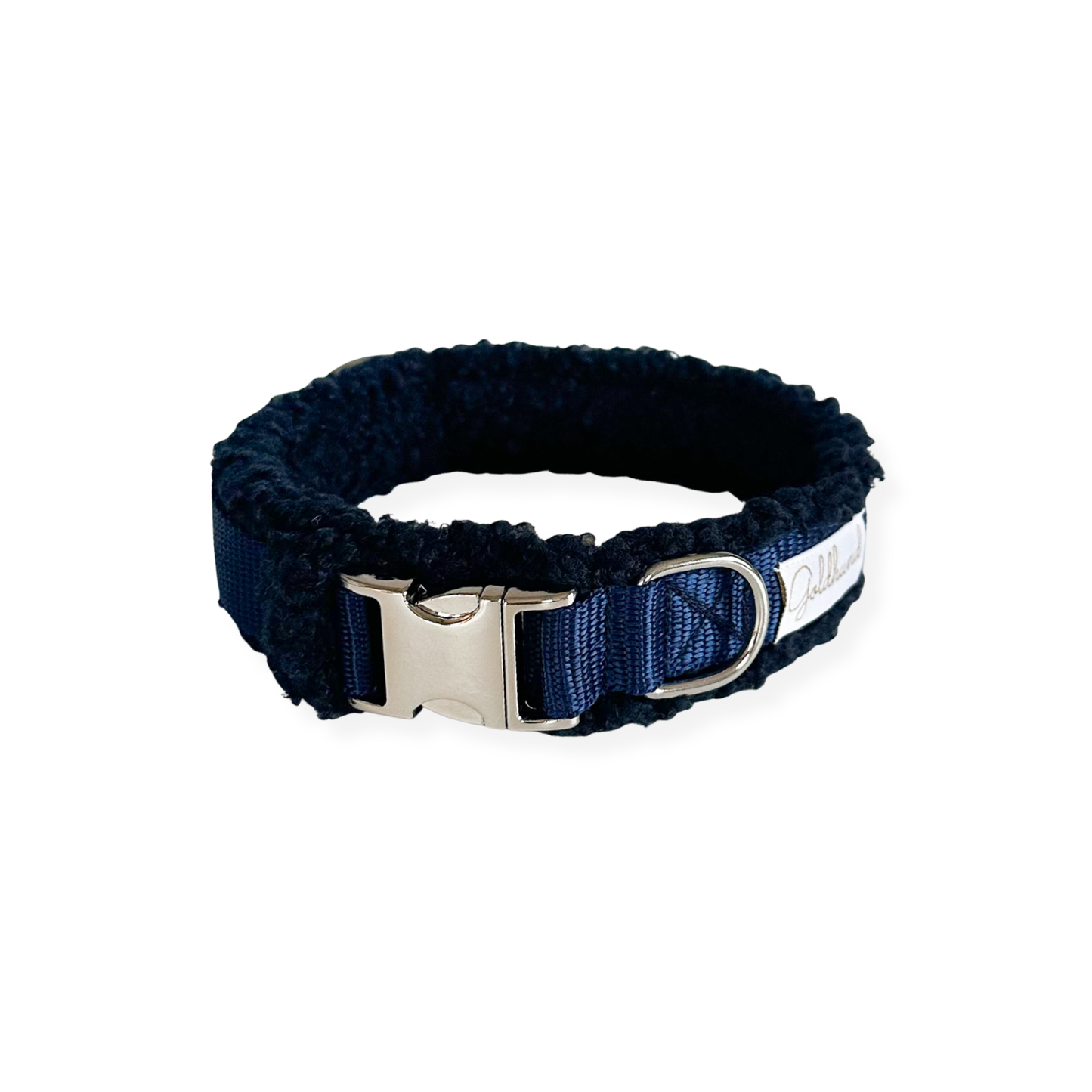 Hundehalsband Teddy dunkelblau