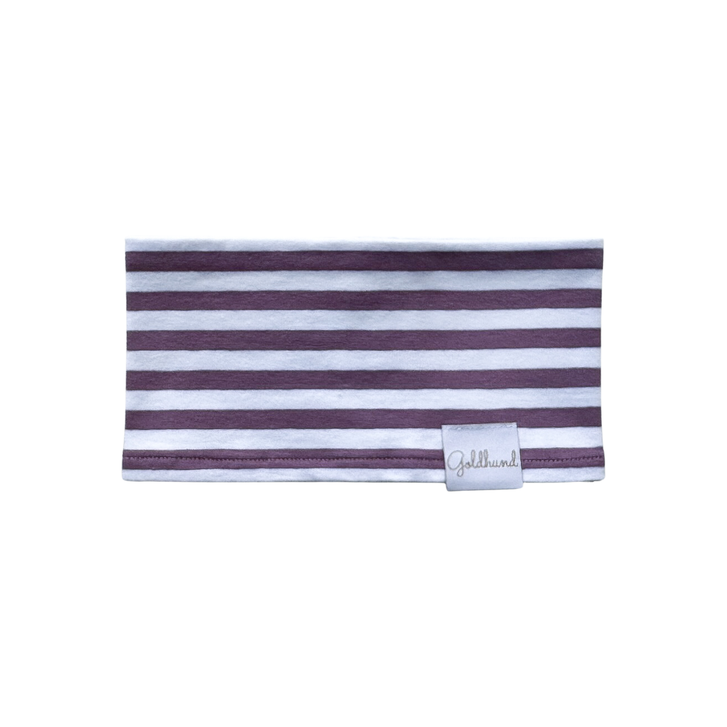 Hundeloop French Stipes dark plum