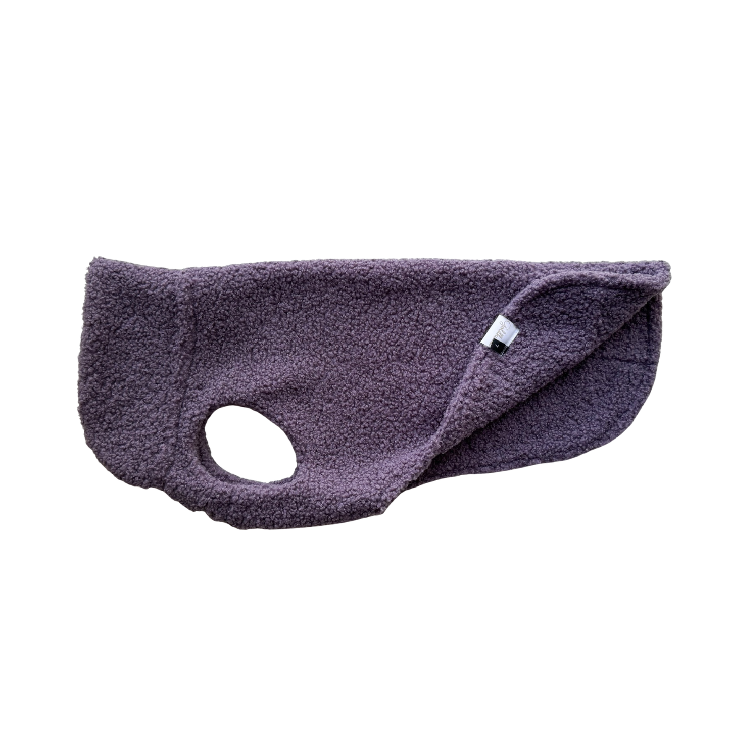 Hundepullover CosyShirt stay warm Teddy dark plum
