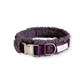 Hundehalsband Teddy dark plum