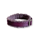 Hundehalsband Teddy dark plum