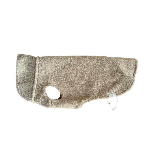 SALE CosyShirt warm Teddy beige Gr 7, Beinausschnitte 1 cm kleiner