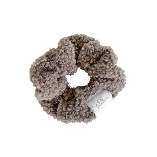 Scrunchie Teddy taupe
