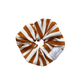 Scrunchie French Terry stripes cognac