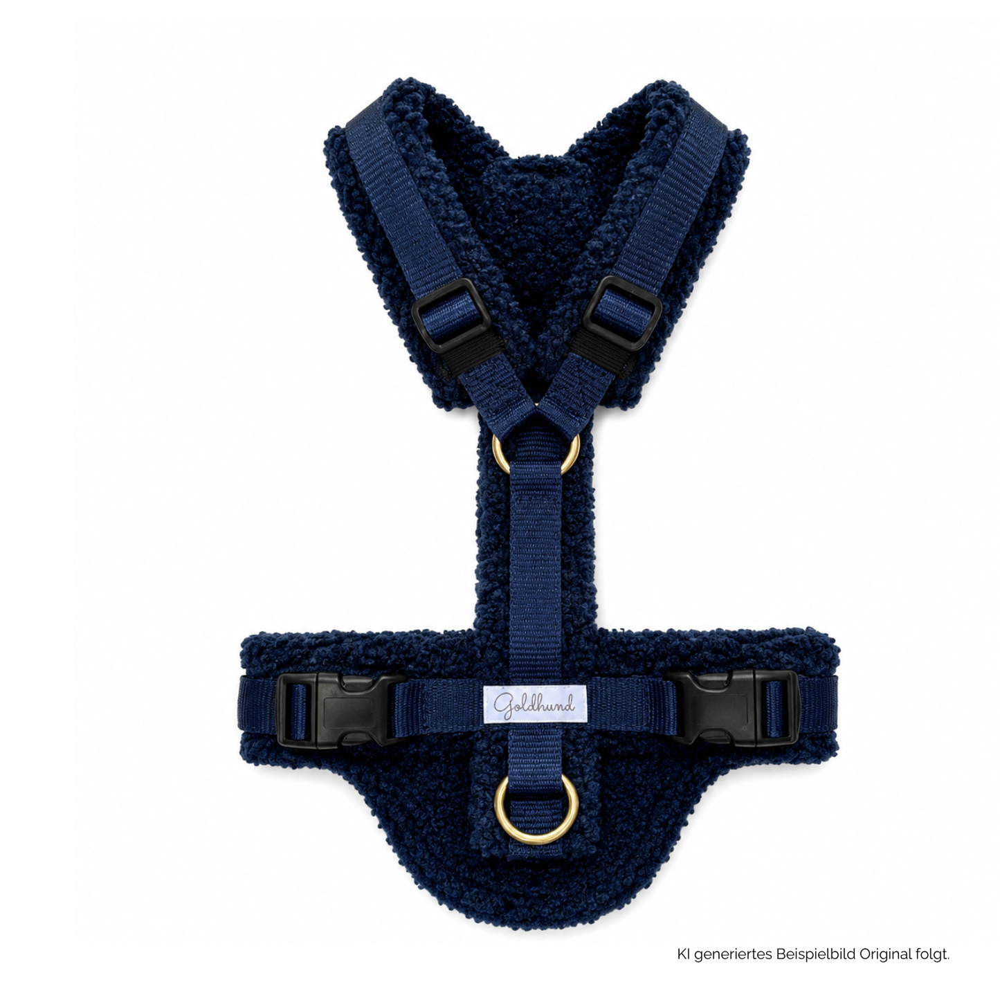 Hundegeschirr CARE Teddy dunkelblau
