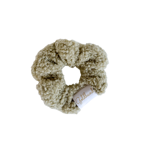 Scrunchie Teddy sage