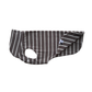 Hundebademantel CosyShirt dry taupe - weiß stripes