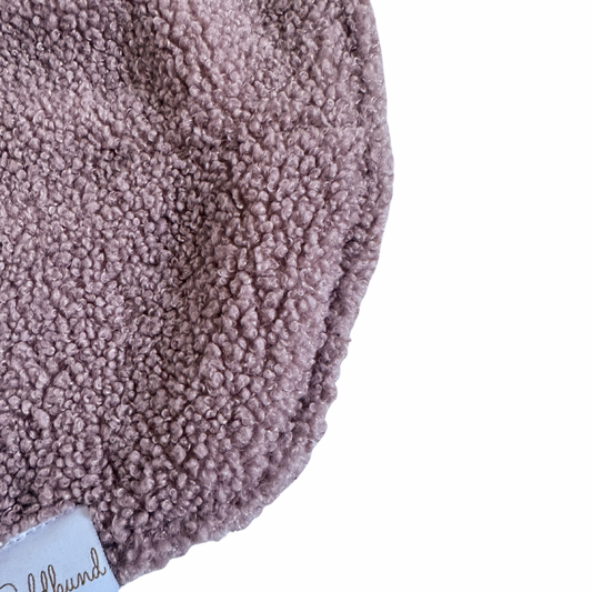SALE Hundepullover CosyShirt stay warm Teddy blush Gr 10, Kreuznaht an der Brust fehlerhaft