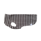Hundebademantel CosyShirt dry taupe - weiß stripes